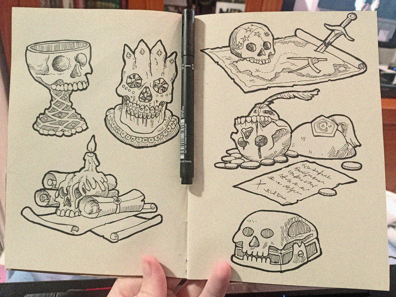 Skull Artefacts - Stock Art Pack
