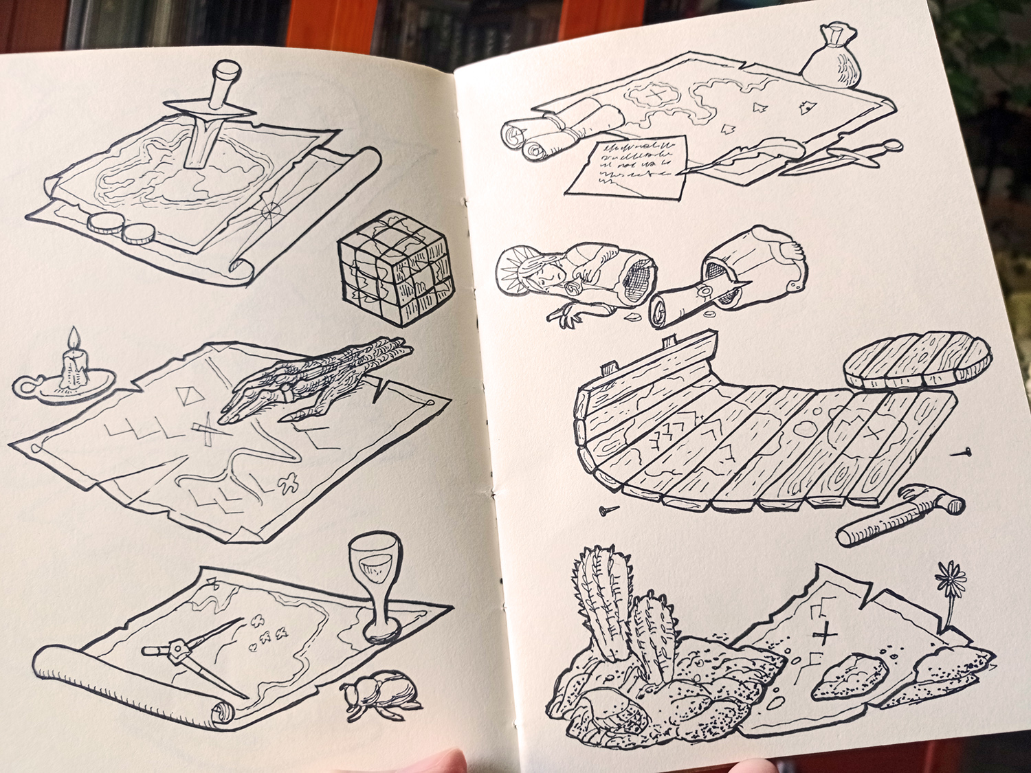 Treasure Maps - Stock Art Pack