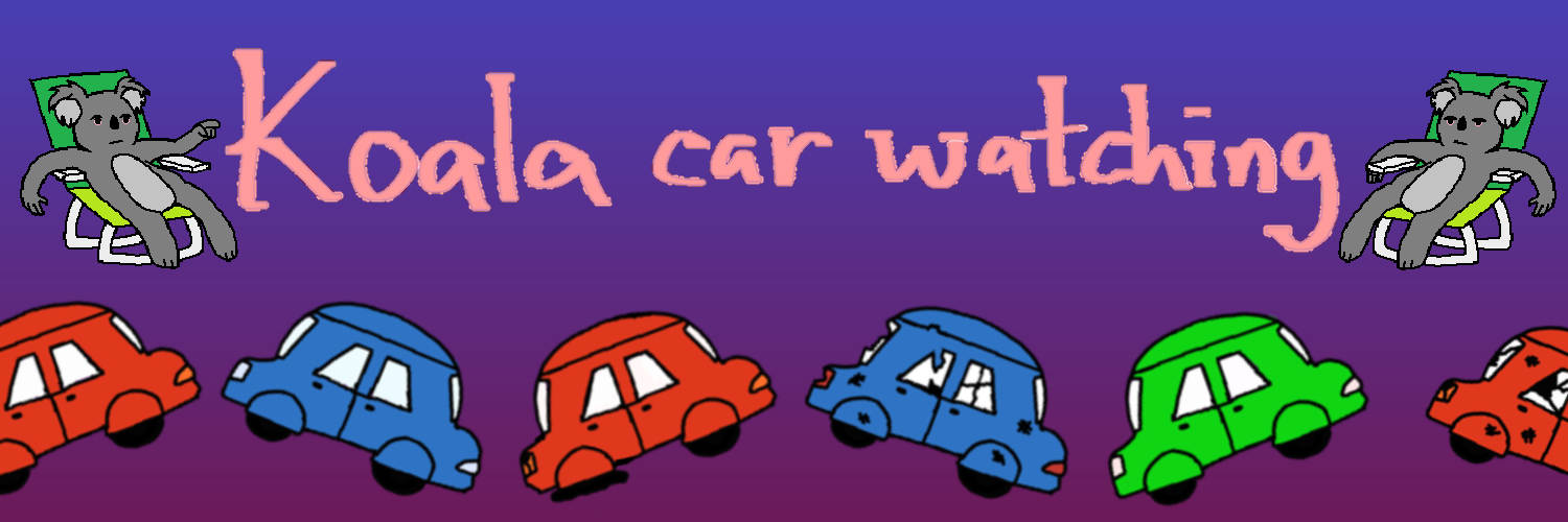 koala car watching