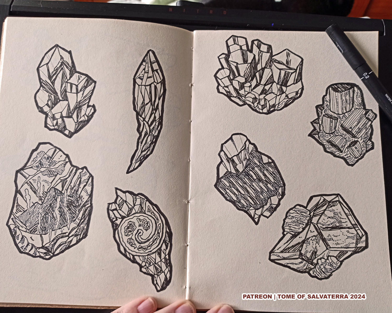 Mystic Crystals - Stock Art Pack