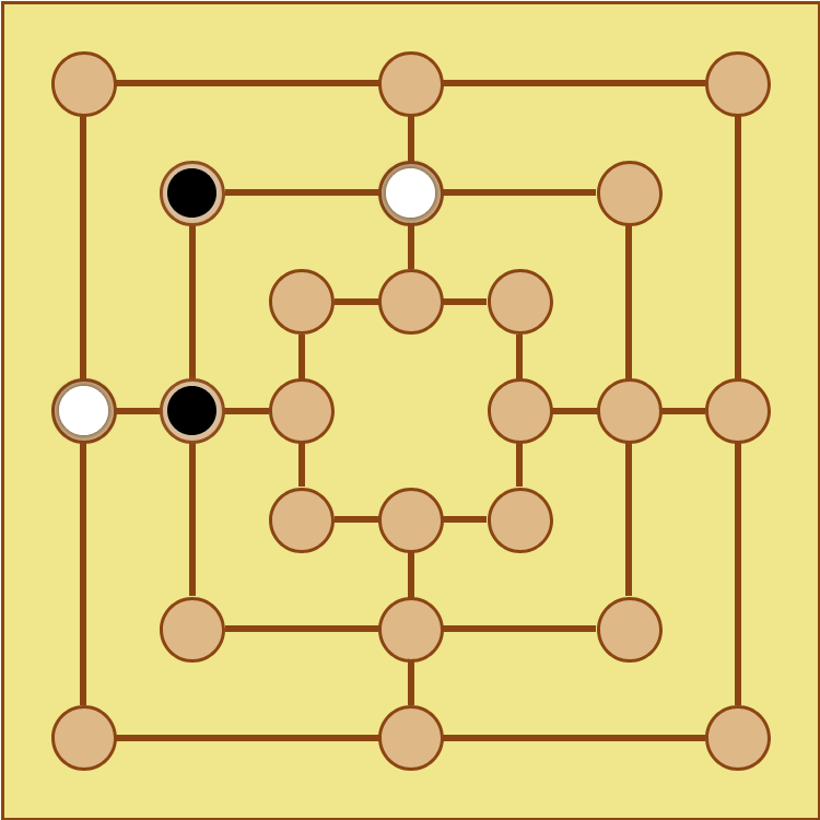 Cover image for Nine Men's Morris