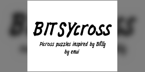 Cover image for BitsyCross - A Bitsy Picross Zine