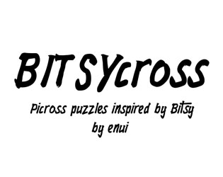 BitsyCross - A Bitsy Picross Zine