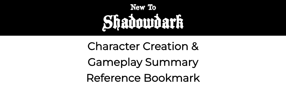 New To Shadowdark Bookmark