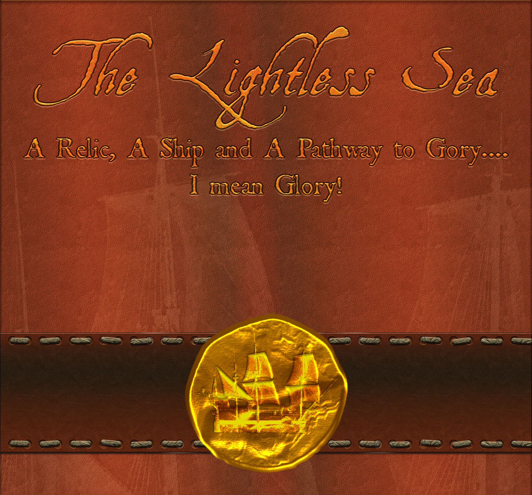 Cover image for The Lightless Sea