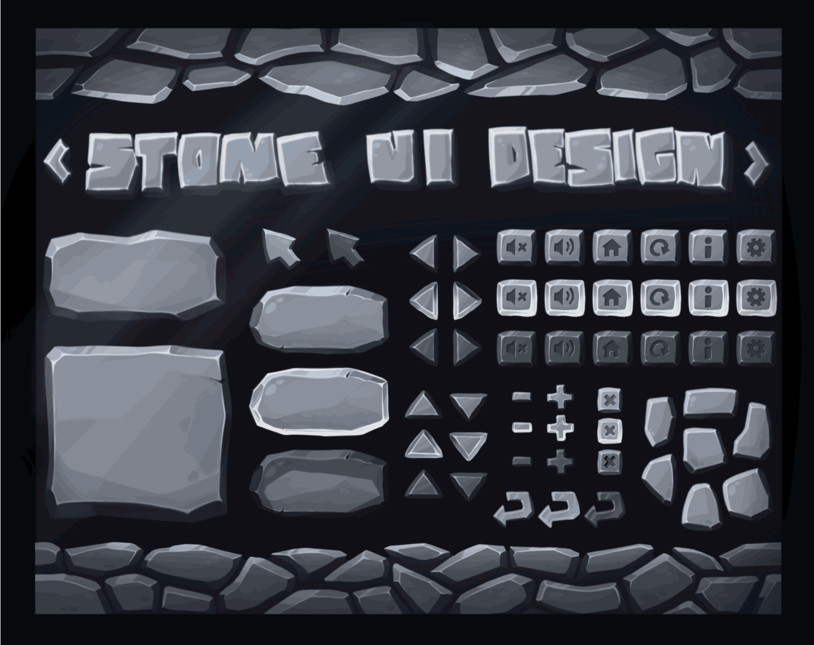 Stone UI designs