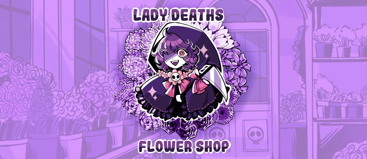 Lady Deaths Flower Shop