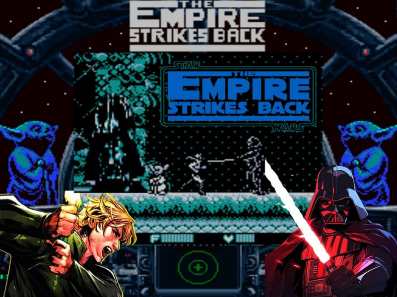 STAR WARS: THE EMPIRE STRIKES BACK (スター・ウォーズ帝国の逆襲) SGB Enhanced (Super Game Boy)