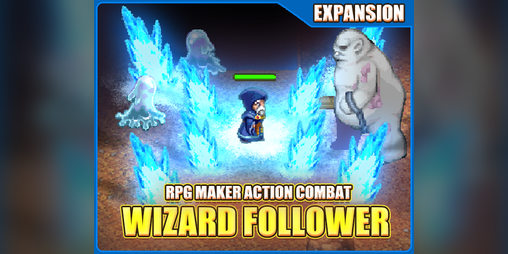 Cover image for Wizard Follower - RPG Maker Action Combat Expansion