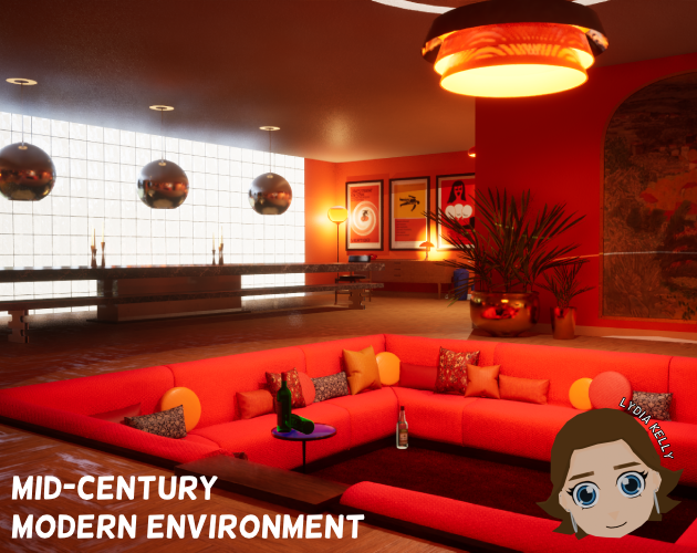Cover image for Mid-Century Modern Environment