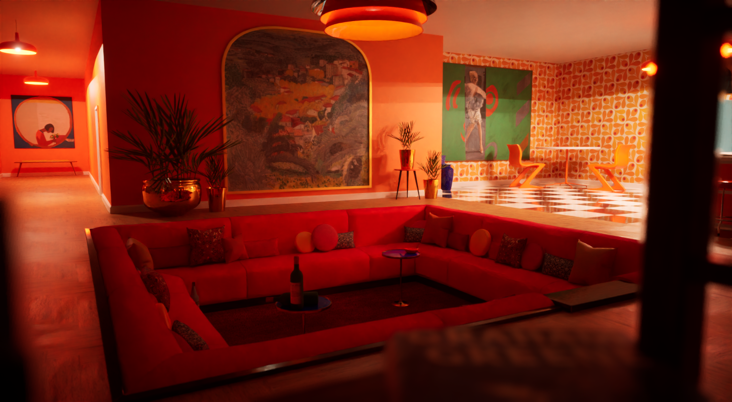 Mid-Century Modern Environment