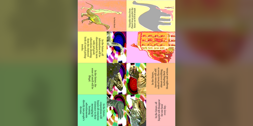Cover image for Telepathic dinos from Planet Scuzz predict the future on YOUR behalf