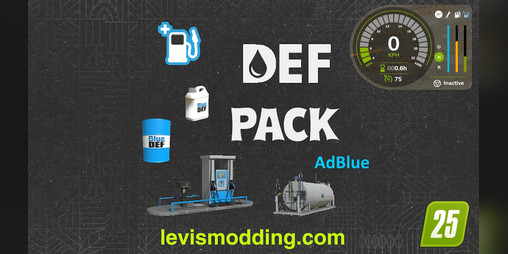 Cover image for FS25 DEF Pack by Levis