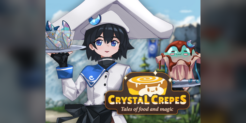 Cover image for Crystal Crepes: Tales of Food and Magic