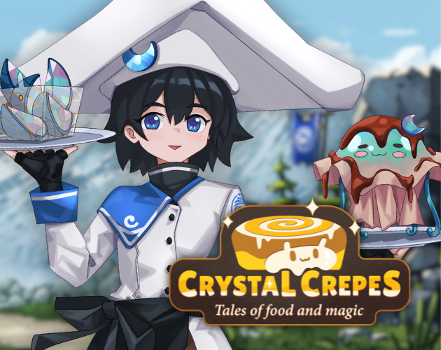 Cover image for Crystal Crepes: Tales of Food and Magic