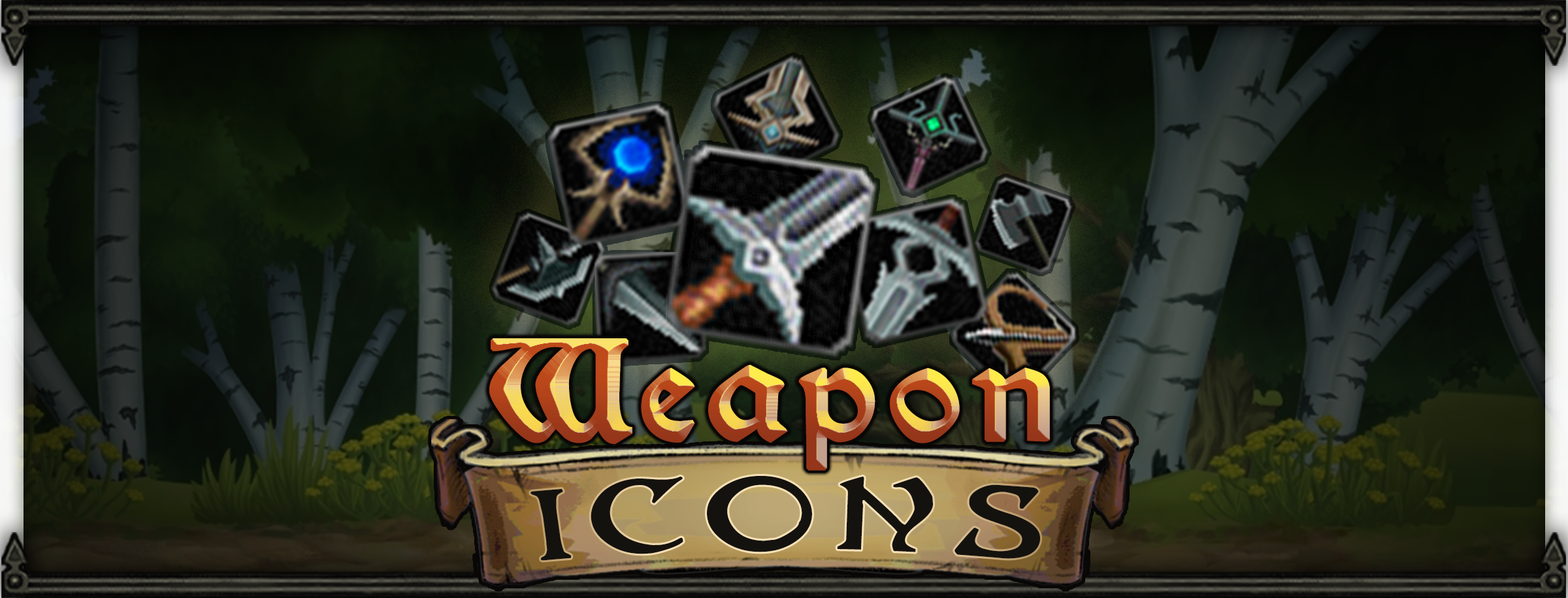 Pixel Art - Weapon Icons