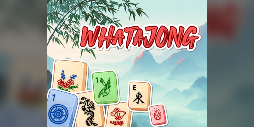 Cover image for Whatajong, a mahjong adventure