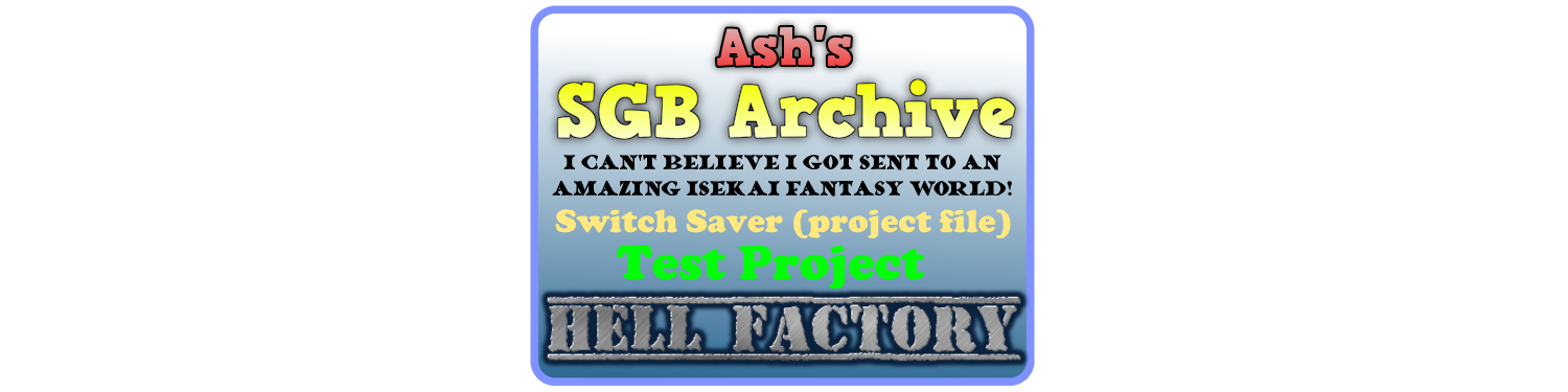 SGB - Ash's Archive, Vol 2
