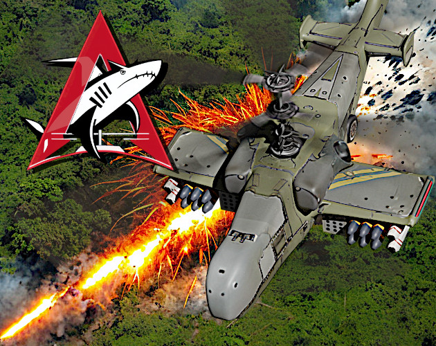Cover image for Thundershark: Combat Helicopter