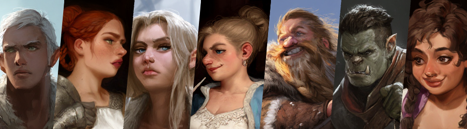 Icewind Dale: EE - AI Portrait Pack - Free
