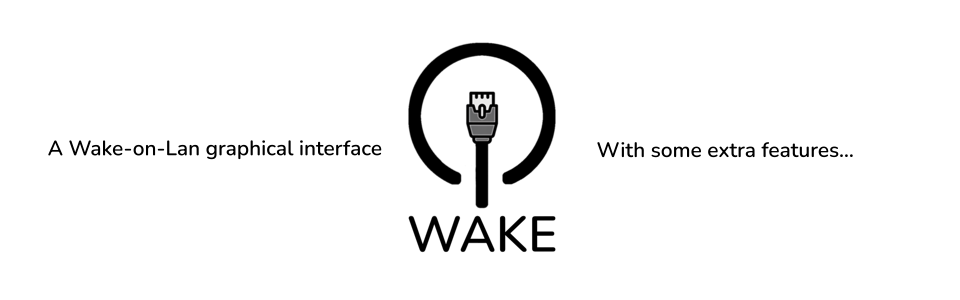 Wake on Lan (WOL) GUI