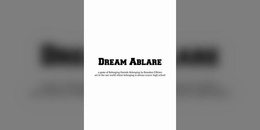 Cover image for Dream Ablare