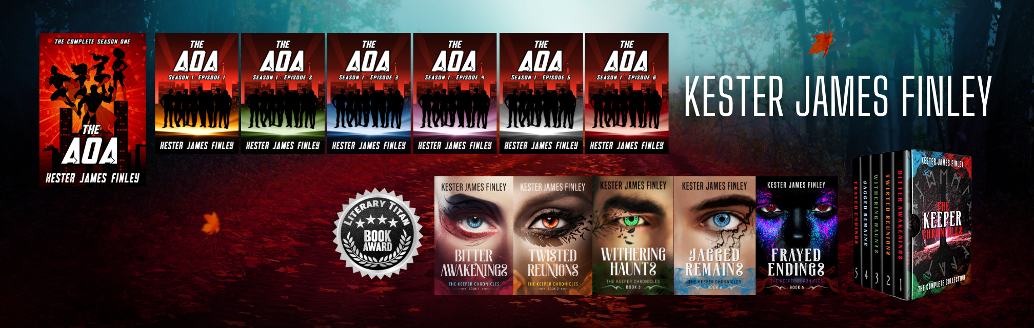 The AOA: The Complete Season One (The Agents of Ardenwood, Episodes 1-6 plus Prequel)
