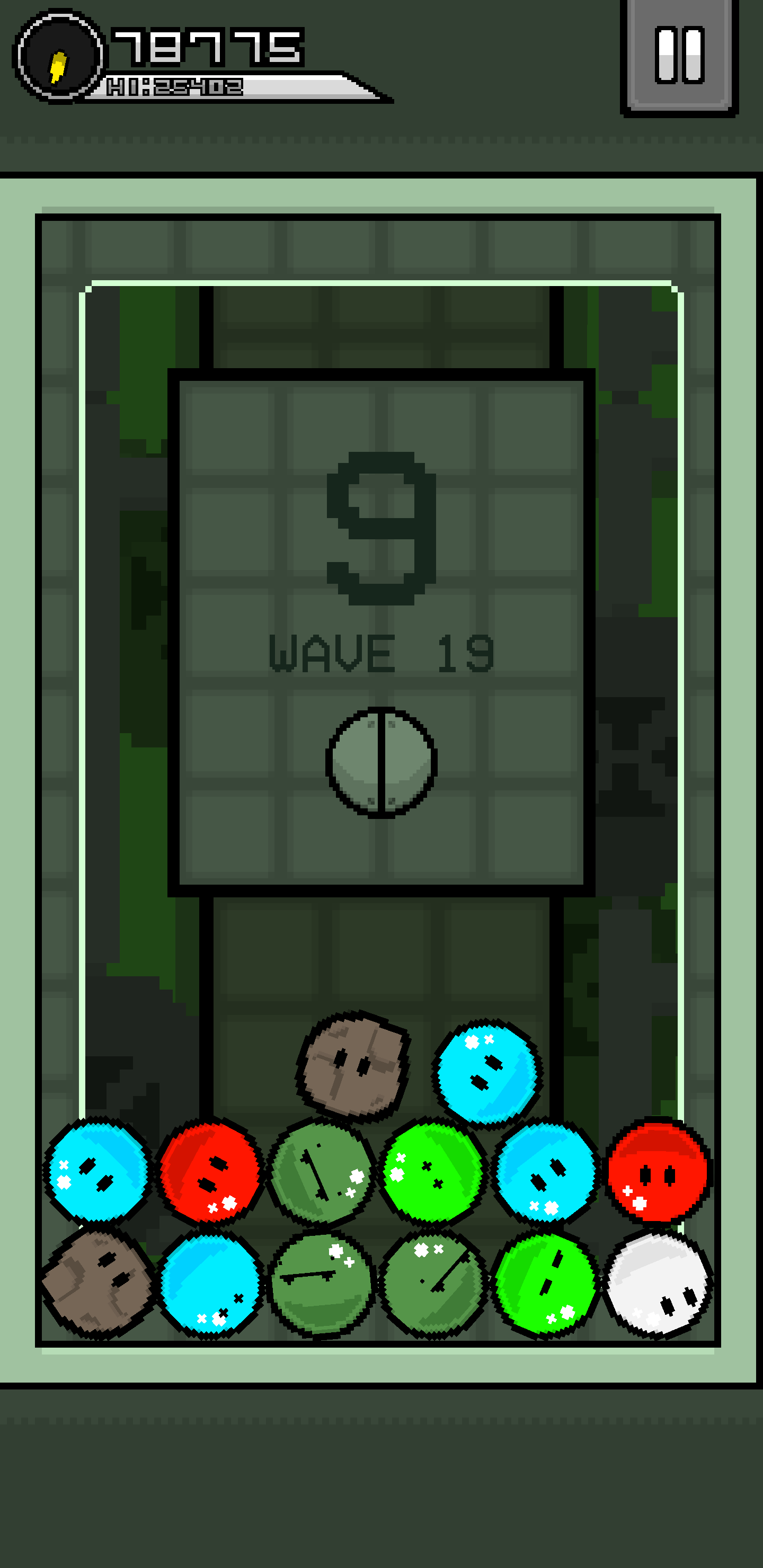 A Zombie infection Spreading