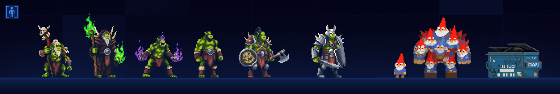 Pixel Alien Totems — FREE