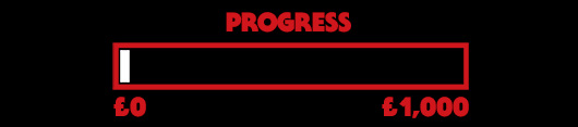 Progress Bar - £0 out of £1,000 Progress Bar - £0 out of £1,000