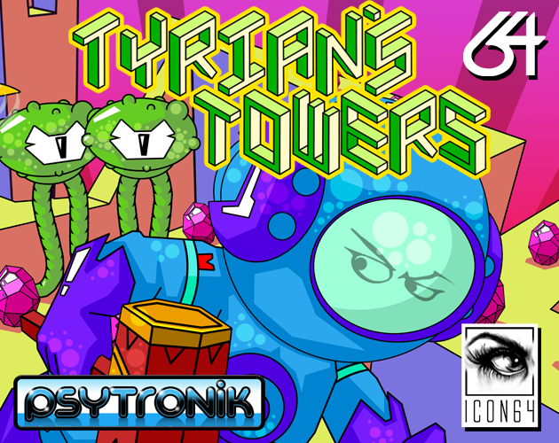 Cover image for Tyrian's Towers (C64)
