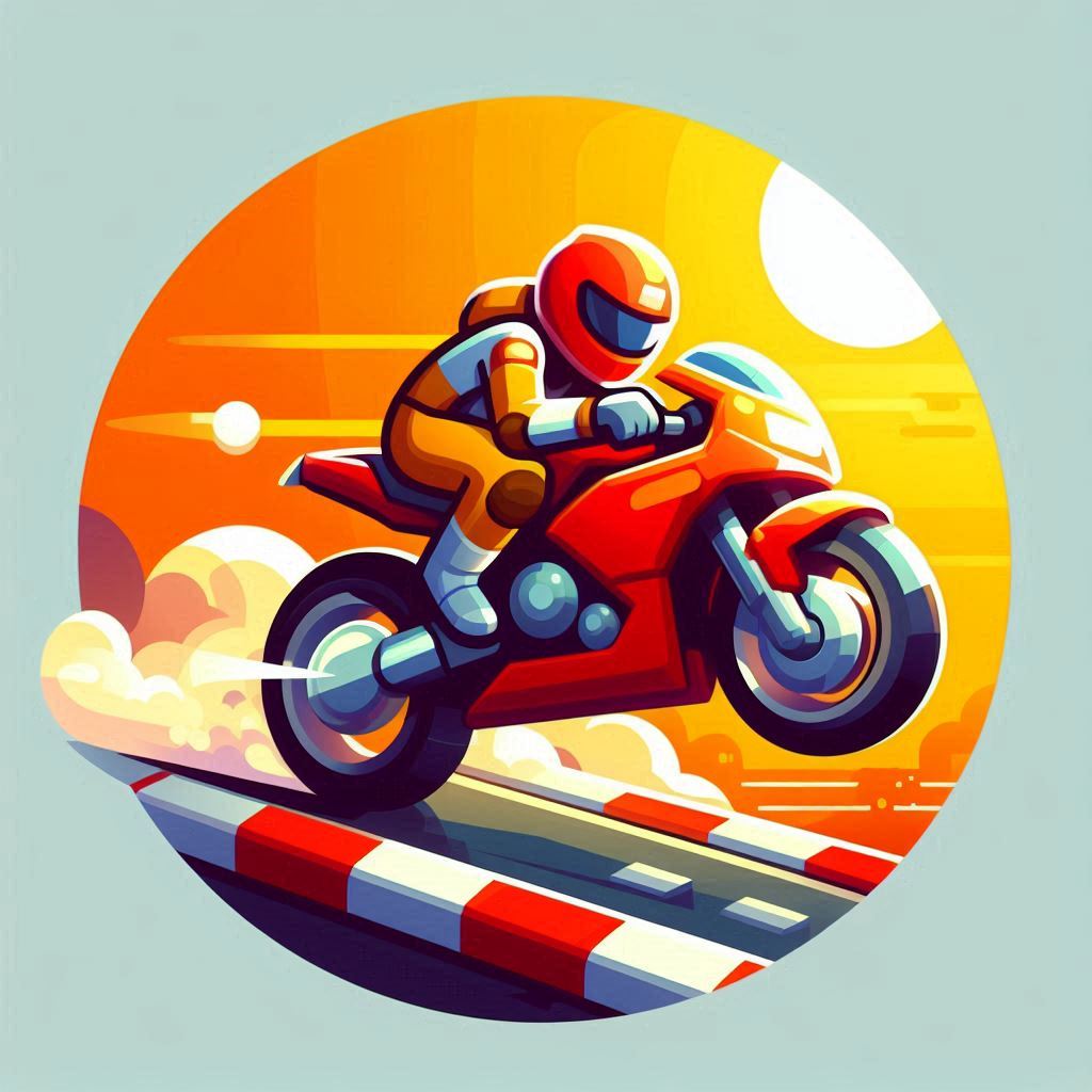 Motorbike Racer by brianobino