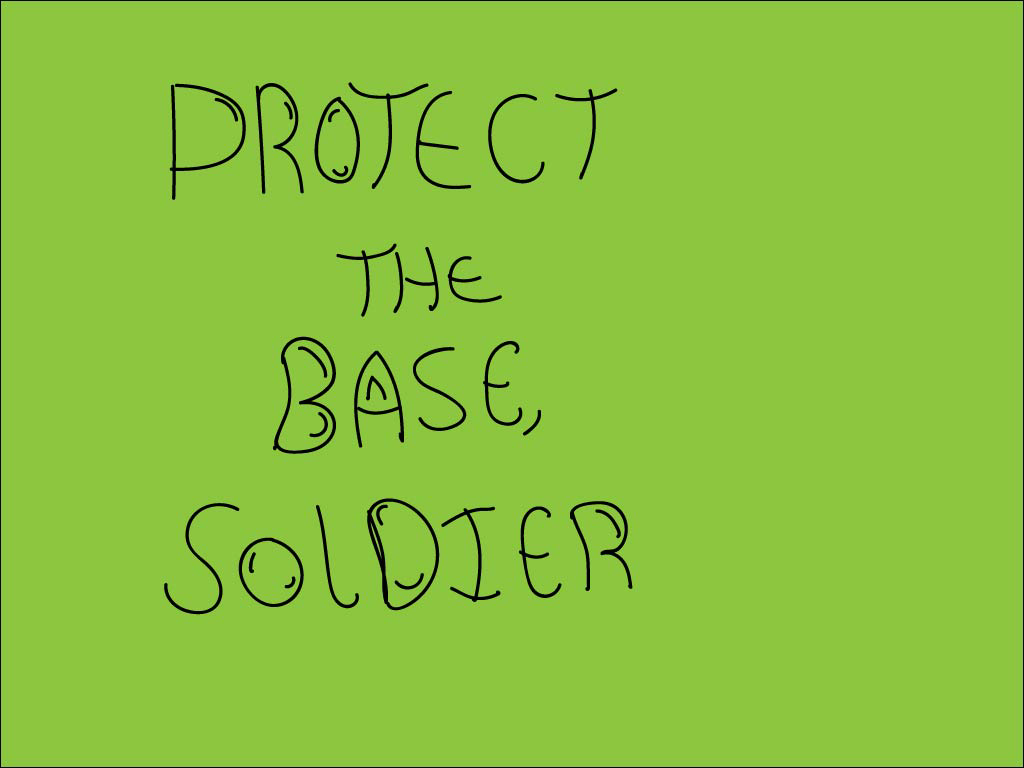 Protect the Base Soldier by Ryan Craig