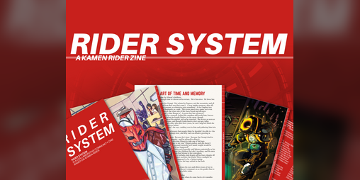 Cover image for Rider System - A Kamen Rider Zine