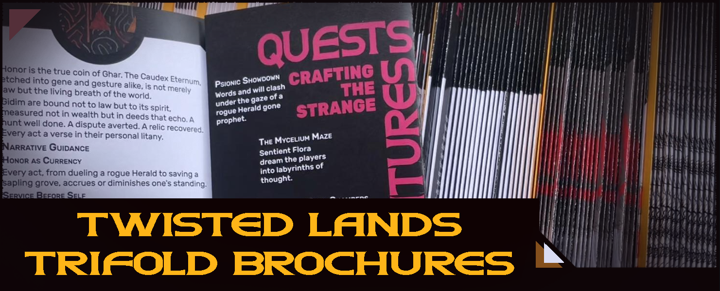 Twisted Lands Digital Brochure Collection