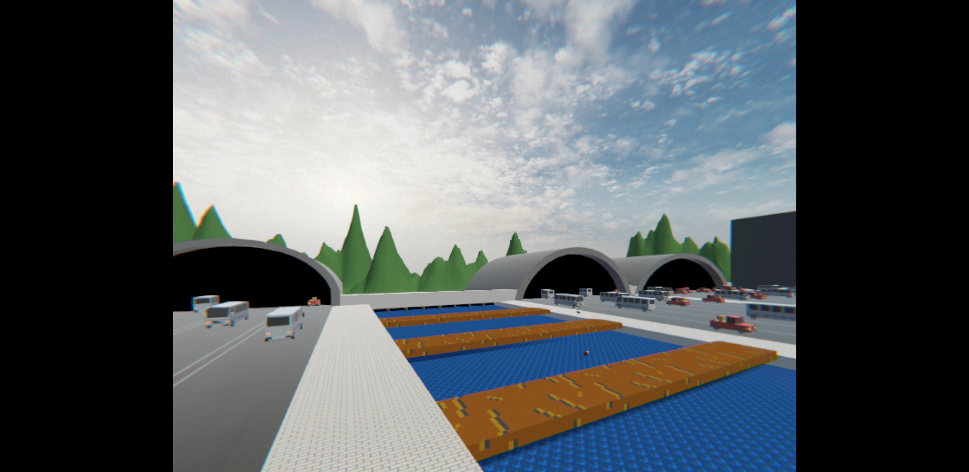 First Person Frogger Demo