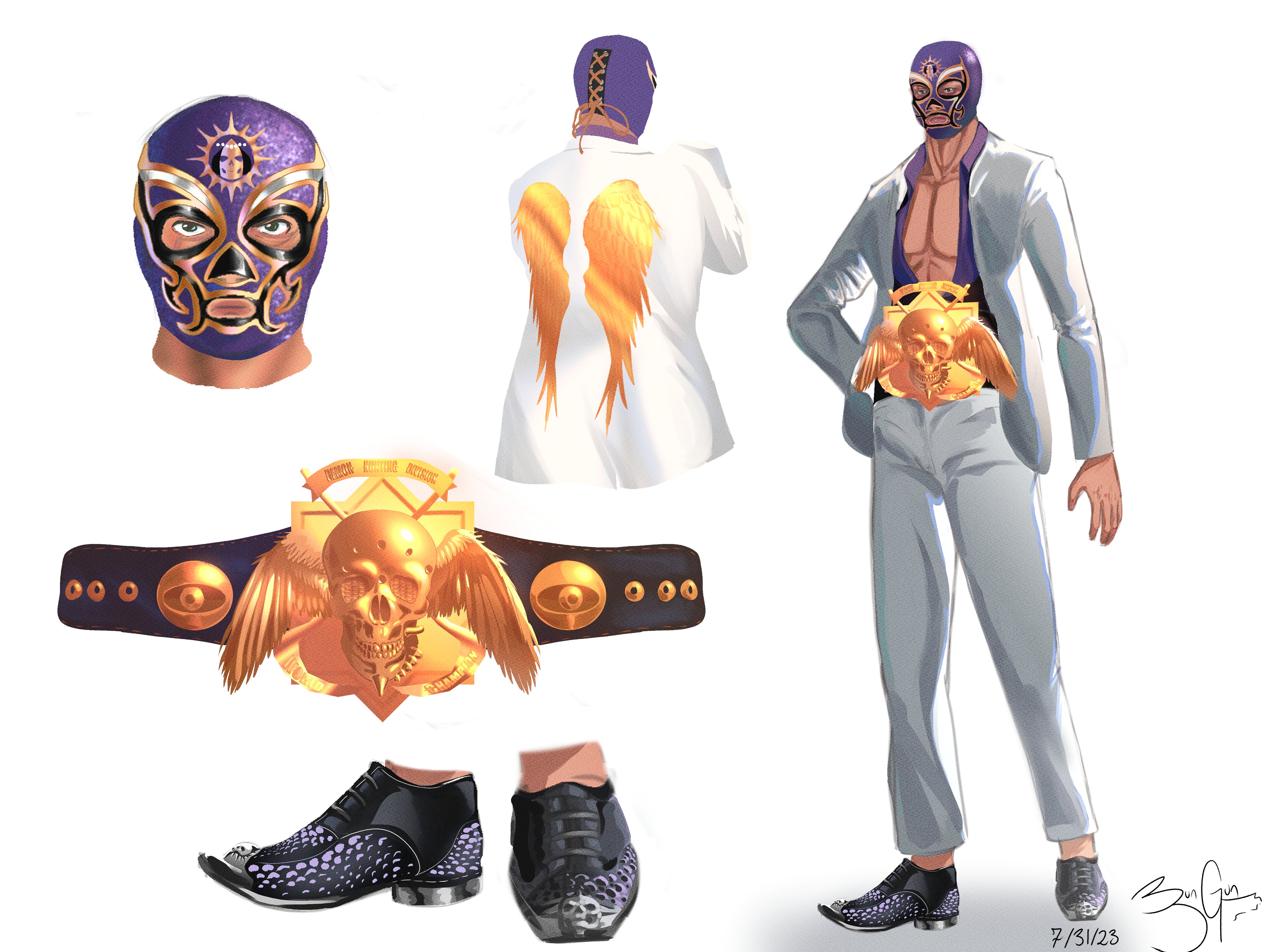 Bonus costume submission for Shadows of the Damned: Hella Remastered