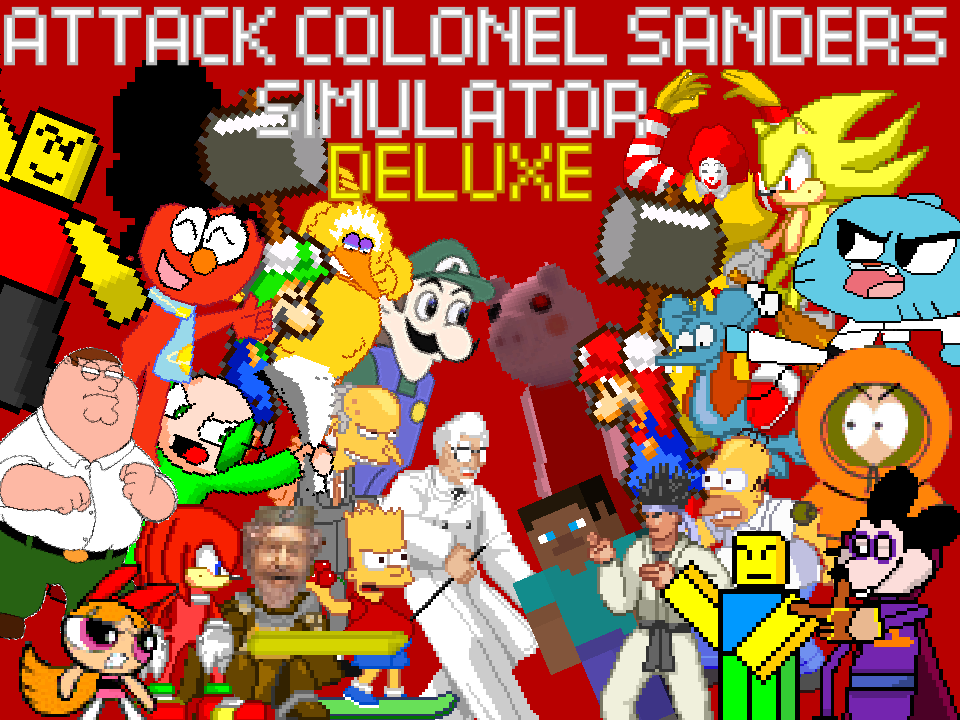 Attack Colonel Sanders Simulator