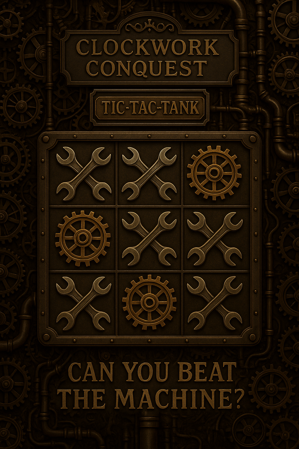 Cover image for Clockwork Conquest: Tic-Tac-Tank