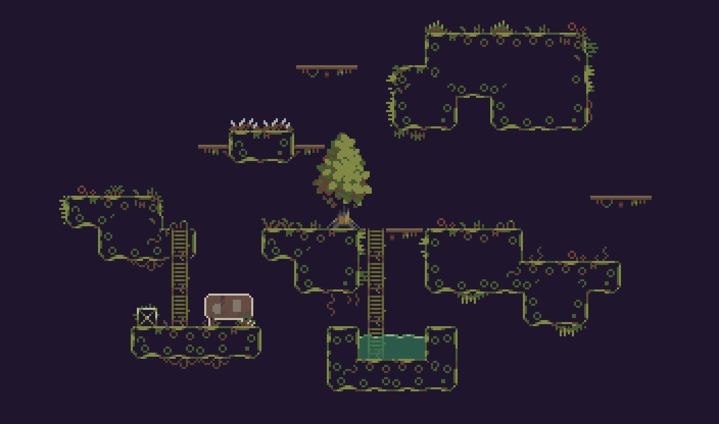 Free Underground world pixel tile sprite16x16