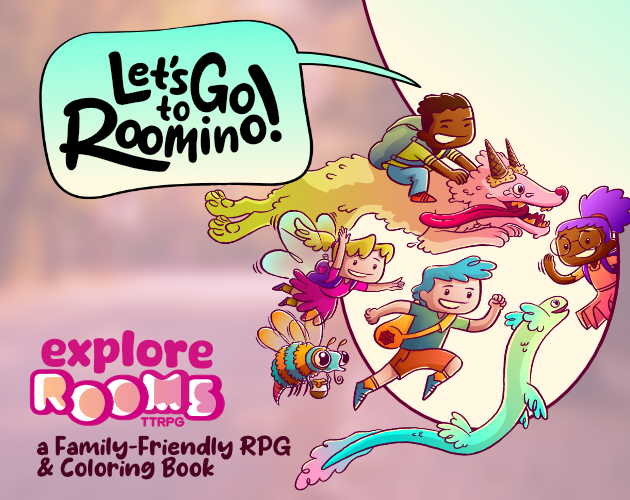 Cover image for Let’s Go to Roomino! - Explore ROOMS RPG
