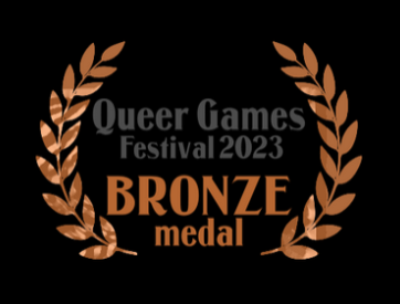 Queer Games Festival 2023 Bronze Medal