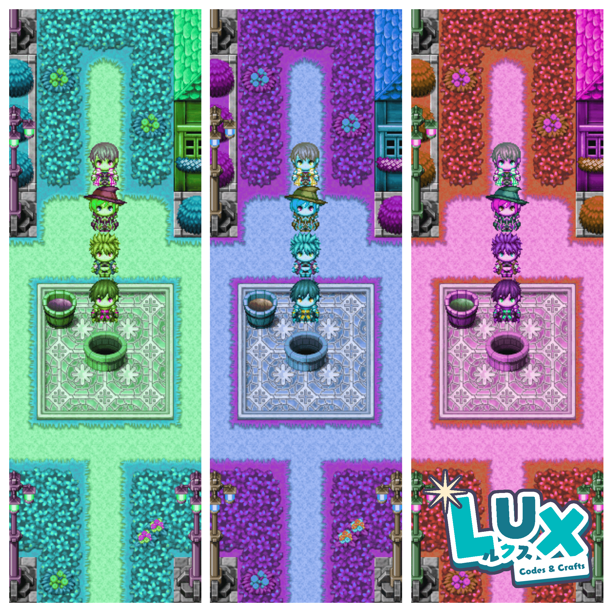 Hue Rotation adjustment Hue rotation shifts all colors around the color wheel