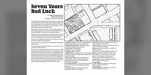 Cover image for Seven Years Bad Luck