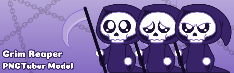 Grim Reaper PNGTuber Model