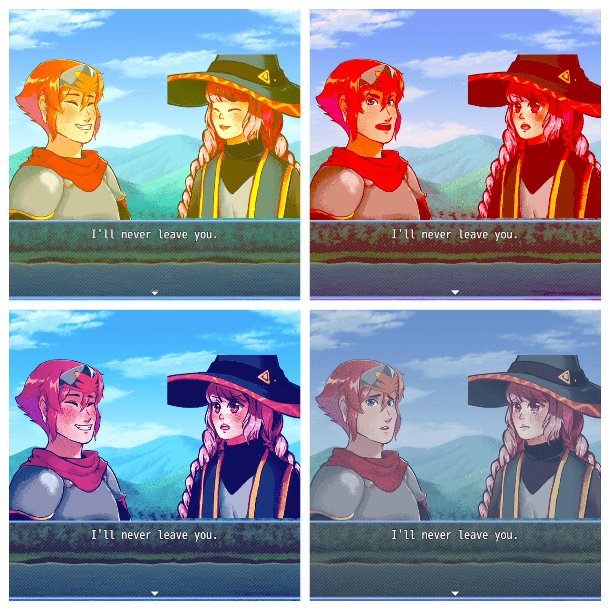 Emotional tone color adjustments Emotional tone color adjustments