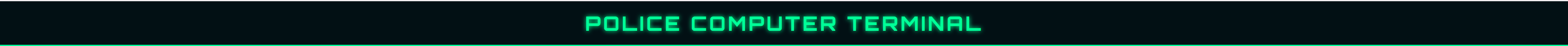 Police Computer Terminal 1.0