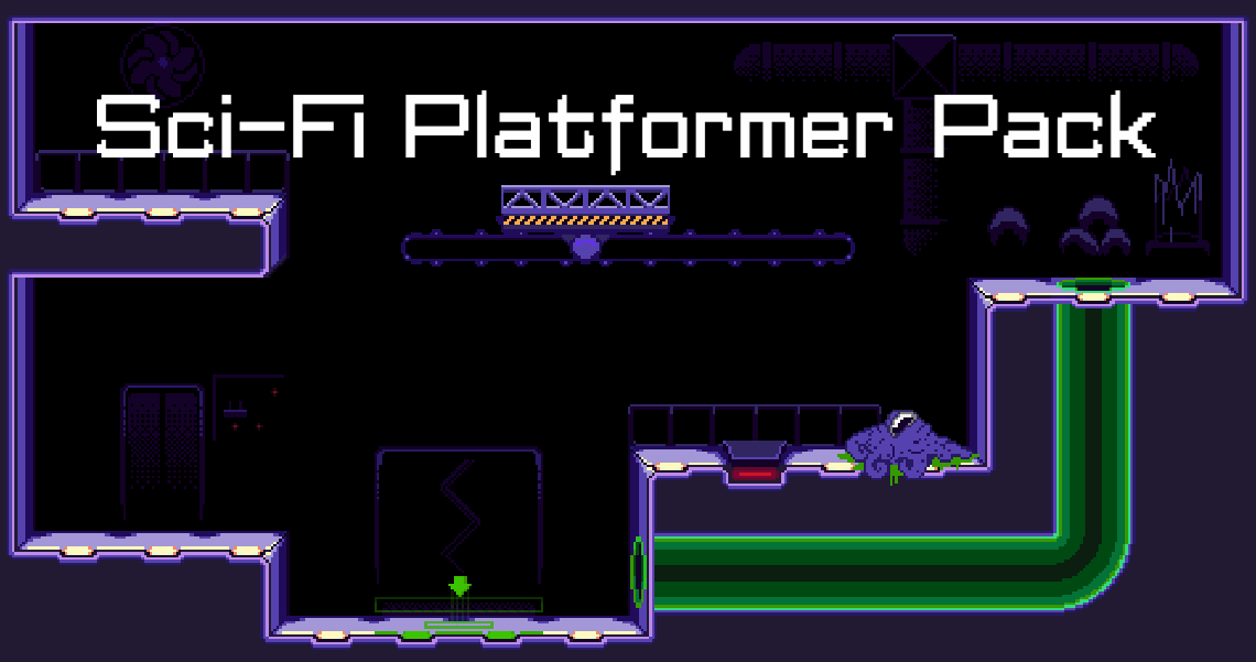Sci-fi Platformer Pack