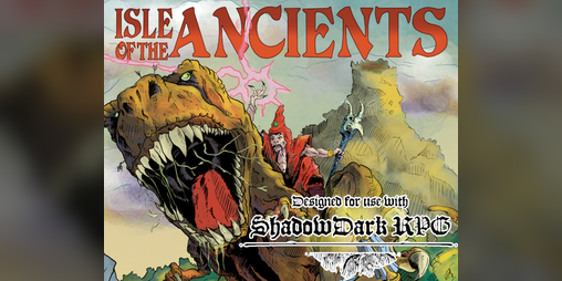 Cover image for Isle of the Ancients for Shadowdark RPG