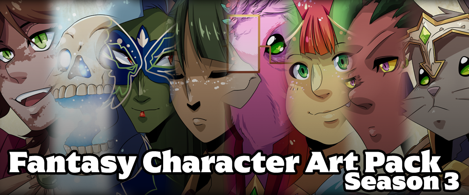 Fantasy Character Art Pack: Season 3